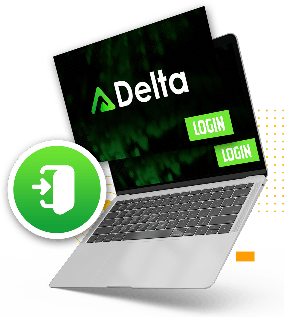 Delta AI 3-Step Setup Graphic